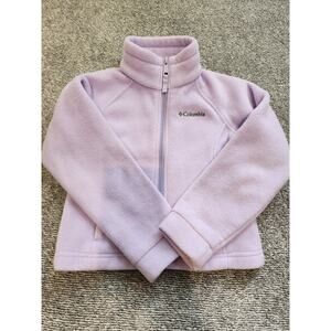 Columbia Girl's XXS(4/5) Purple Fleece Jacket